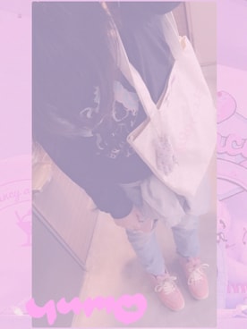 「SWIMMER（SWIMMER）のアイテム（トップス）」を使った、❤︎  yumo  ❤︎さん（レディース・159cm）の春コーディネート