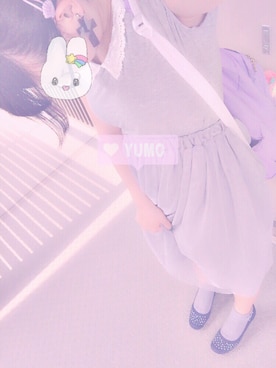 「gray」｜「アイテム（アクセサリー）」を使った、❤︎  yumo  ❤︎さん（レディース・160cm）の夏コーディネート
