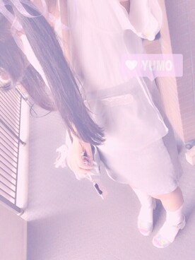 ❤︎  yumo  ❤︎さん（レディース・160cm）の夏コーディネート