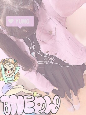 「WC（ダブル シー）のアイテム（デニムジャケット）」を使った、❤︎  yumo  ❤︎さん（レディース・160cm）の冬コーディネート
