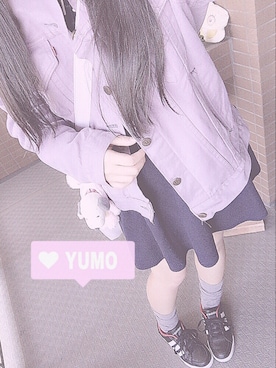 「WC（ダブル シー）のアイテム（デニムジャケット）」を使った、❤︎  yumo  ❤︎さん（レディース・160cm）の春コーディネート