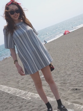 「ZARA（ザラ）のアイテム（ワンピース、その他）」を使った、momo_xoxo.babyさん（レディース・170cm）の春コーディネート