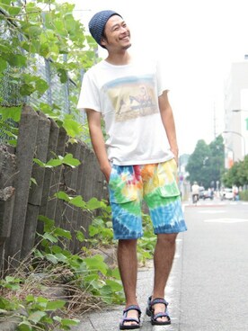 ODKさん（メンズ・180cm）の夏コーディネート