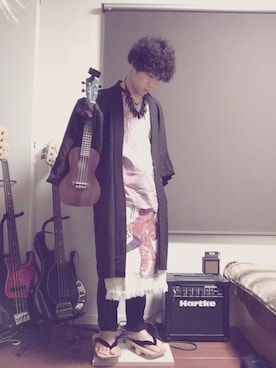 「アイテム（その他アウター）」を使った、寺田さん（メンズ・165cm・10代）の冬コーディネート