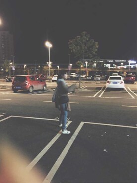 「アイテム（ピーコート、ピンク系）」を使った、Dayang羊羊羊さん（レディース・163cm）の春コーディネート