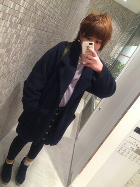 まなさん（レディース・154cm）の冬コーディネート