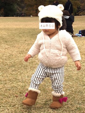 marcoさん(キッズ・70cm)の秋コーディネート