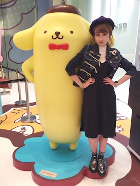 「A land（エーランド）のアイテム（ワンピース/ドレス）」を使った、Tansy Tangさん（レディース・161cm）の春コーディネート