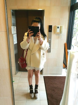 きょこさん（レディース・158cm）の冬コーディネート