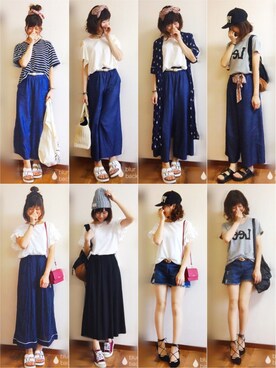 ぴょんさん(レディース・167cm)の夏コーディネート