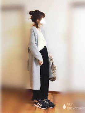 「しまむら（シマムラ）のアイテム（アクセサリー）」を使った、ぴょんさん（レディース・167cm）の秋コーディネート