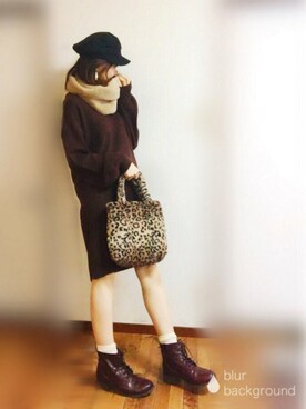 「one after another NICE CLAUP（ワンアフターアナザーナイスクラップ）のアイテム（アクセサリー）」を使った、ぴょんさん（レディース・167cm）の秋コーディネート