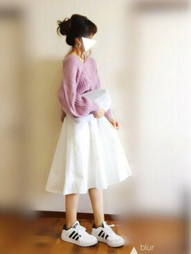 「one after another NICE CLAUP（ワンアフターアナザーナイスクラップ）のアイテム（アクセサリー）」を使った、ぴょんさん（レディース・167cm）の秋コーディネート