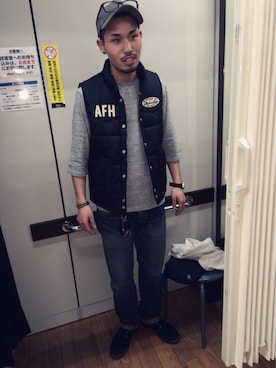 gitanesさん（メンズ・178cm）の春コーディネート