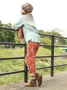 gucchiさん（レディース・160cm）の秋コーディネート