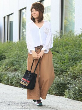 gucchiさん（レディース・160cm）の秋コーディネート