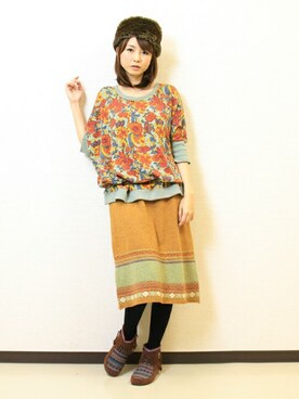 gucchiさん（レディース・160cm）の秋コーディネート