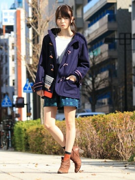 gucchiさん（レディース・160cm）の冬コーディネート