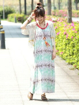 gucchiさん（レディース・160cm）の春コーディネート