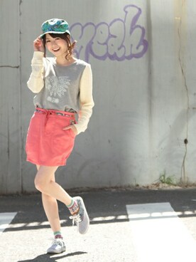 gucchiさん（レディース・160cm）の春コーディネート