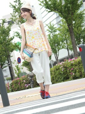 gucchiさん（レディース・160cm）の春コーディネート