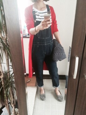 「CIAOPANIC TYPY（チャオパニックティピー）のアイテム（つなぎ/オールインワン）」を使った、AKIRAさん（レディース・167cm）の夏コーディネート