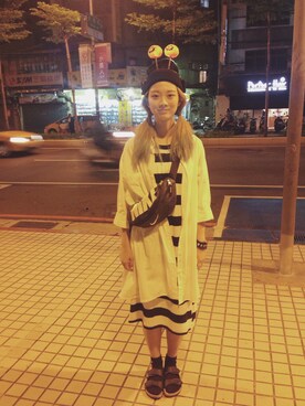 林紘嘉さん(レディース・165cm)の秋コーディネート