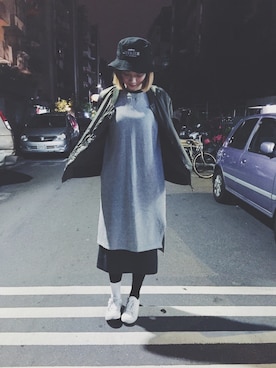 「JOYRICH」｜「アイテム（その他シューズ）」を使った、林紘嘉さん（レディース・165cm）の冬コーディネート
