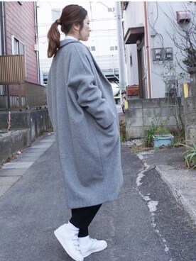 AMIさん（レディース・157cm）の冬コーディネート