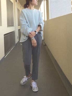 AMIさん（レディース・157cm）の春コーディネート