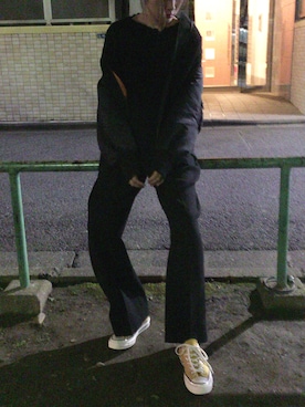 「OPENING CEREMONY（オープニングセレモニー）のアイテム（ジャケット/アウター）」を使った、AMIさん（レディース・157cm）の秋コーディネート