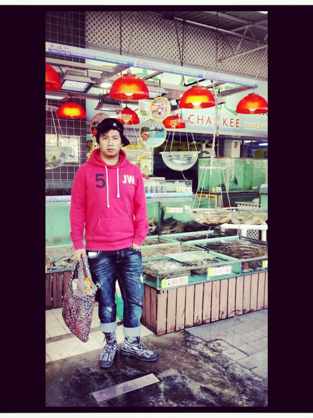 「jack wills、Nhape、AAPE、jw、ZARA、boots、PALLADIUM」｜「AAPE BY A BATHING APEのアイテム（キャップ、グリーン系）」を使った、mattさん（メンズ・175cm）の夏コーディネートの1枚目の写真