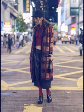 「wear x touch」｜Kayte さん（レディース・158cm）の冬コーディネート