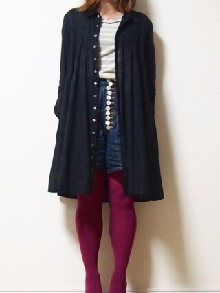 Kuskus クスクス の S ローンジャージ ワンピース Wear