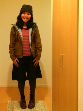 YumiTeaさん（レディース・156cm）の冬コーディネート