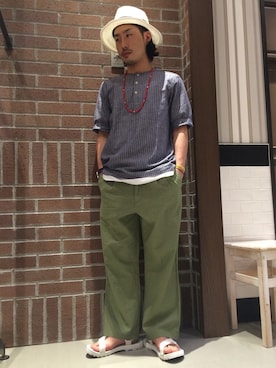 しょうへいさん（メンズ・161cm）の夏コーディネート