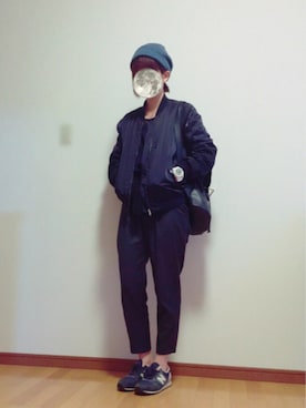 「グレーパンツ」｜yuuiさん（レディース・161cm）の春コーディネート