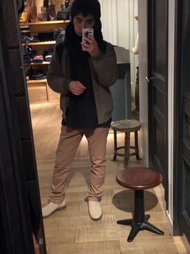 トネちゃんさん(メンズ・165cm)の冬コーディネート