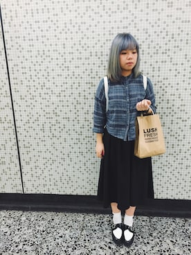 Melissaさん（レディース・154cm）の秋コーディネート