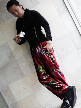 「Yohji Yamamoto（ヨウジヤマモト）のアイテム（リング）」を使った、shohei_kozakiさん（メンズ・174cm）の秋コーディネート