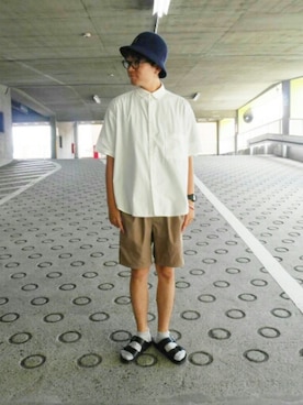 くすくすさん（メンズ・167cm）の夏コーディネート