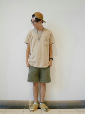 くすくすさん（メンズ・167cm）の夏コーディネート