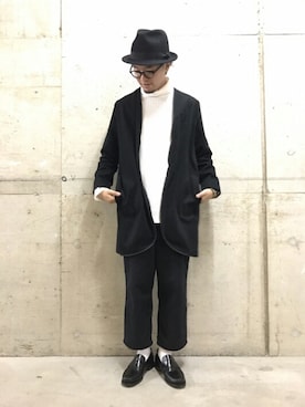 「halloween」｜「アイテム（ジャケット/アウター）」を使った、くすくすさん（メンズ・167cm）の秋コーディネート