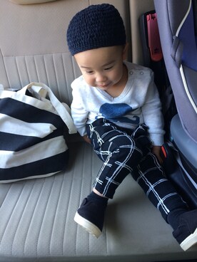 rikuさん（キッズ・80cm）の秋コーディネート