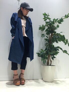 「chico_（チコ）のアイテム（ジャケット/アウター）」を使った、さきちさん（レディース・148cm）の春コーディネート