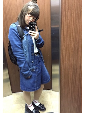 manaさん（レディース・155cm）の春コーディネート