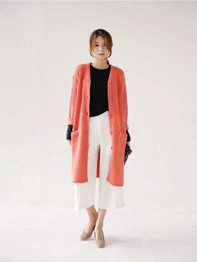 「orange」｜Thinkzoさん（レディース・166cm）の秋コーディネート