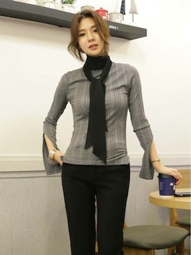 「menswear」｜Thinkzoさん（レディース・167cm）の冬コーディネート