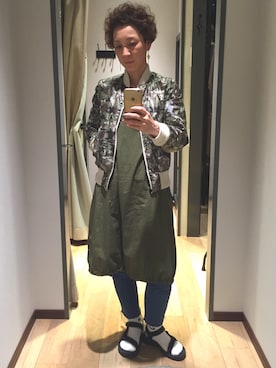 「mother（マザー）のアイテム」を使った、midoriさん（レディース・166cm）の春コーディネート