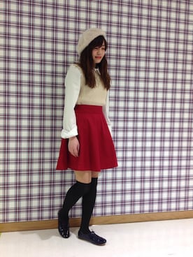 「McGREGOR CLASSIC（マックレガークラシック）のアイテム（シューズ）」を使った、aya.s3さん（レディース・150cm）の冬コーディネート